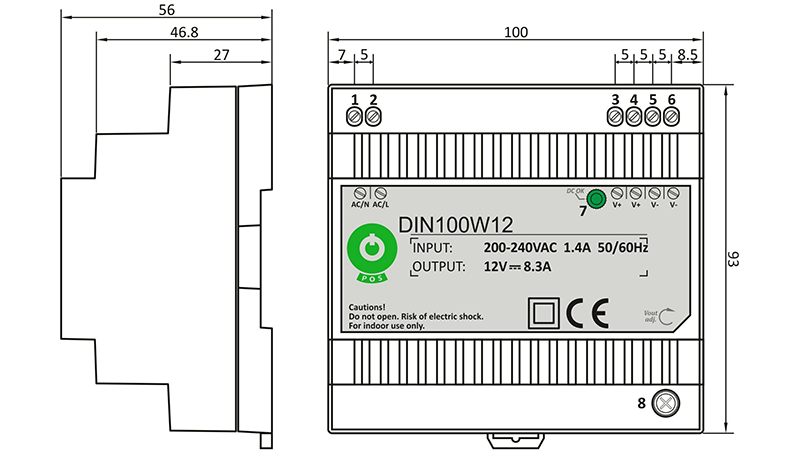 DIN100W_tec